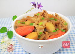 马铃薯炖肉的做法图解8