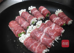 日式照烧牛肉卷的做法图解3