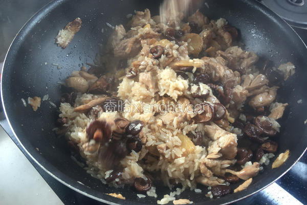 麻油鸡油饭