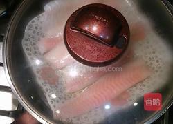 蒸鲷鱼片佐起司酱的做法图解2