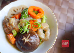 冬菇筑前煮的做法图解12