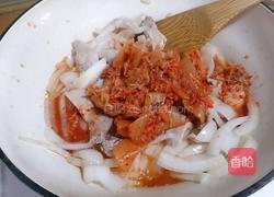 韩式泡四季豆腐锅的做法图解2