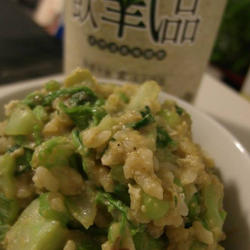 饮氧油菜高纤烩饭的做法[图]