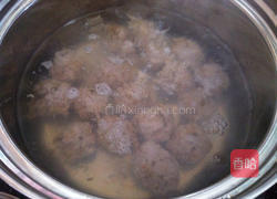 上汤冬菜丸的做法图解2