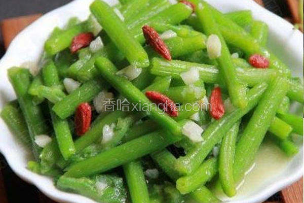 轻松炒南瓜梗