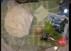 海苔起司蛋饼的做法图解1