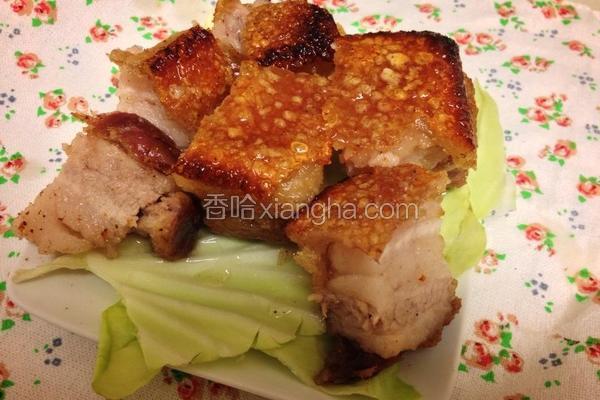 港式脆皮烤猪肉