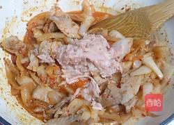 韩式泡四季豆腐锅的做法图解3