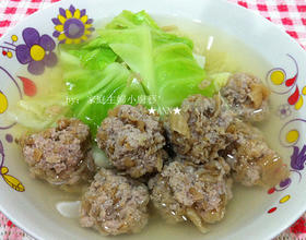 上汤冬菜丸[图]