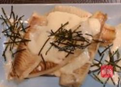 蒸鲷鱼片佐起司酱的做法图解8