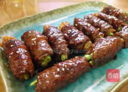 日式照烧牛肉卷的做法图解6