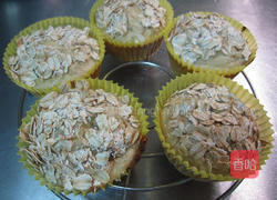 香蕉燕麦片玛芬的做法图解9