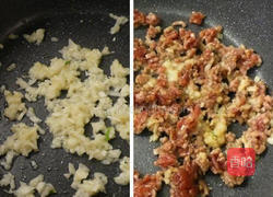 九层塔辣牛蘑菇的做法图解4