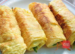 豆皮菠菜卷的做法图解3