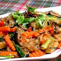 豆包炒冬粉的做法[图]