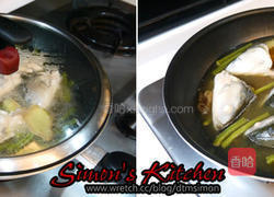 四季豆煮虱目鱼头的做法图解4