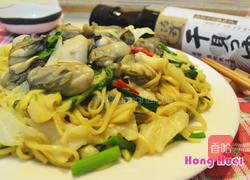 淬酿鲜蚵炒面的做法图解7