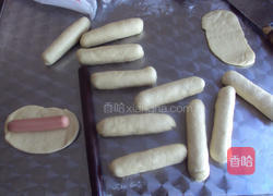 汤种乳酪热狗面包的做法图解3