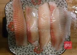 蒸鲷鱼片佐起司酱的做法图解1