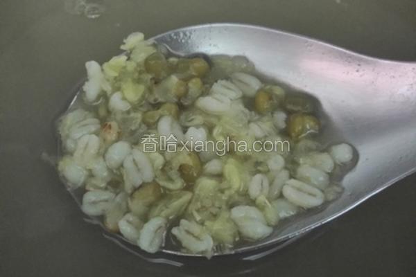 绿豆薏仁西谷米