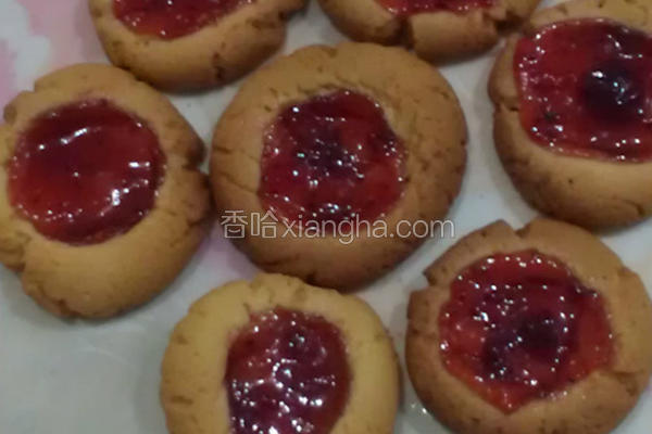 草莓果酱饼干