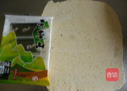 海苔豆渣金丝饼的做法图解3