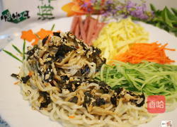 海苔坚果麻酱凉面的做法图解6