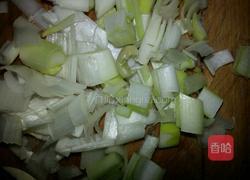 菜花炒肉的做法图解4