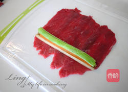 牛肉八幡卷的做法图解5