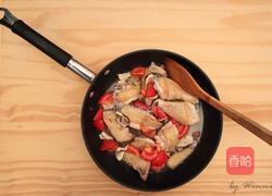 牛肝蕈烧鸡的做法图解3