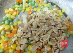 花生虾仁的做法图解6