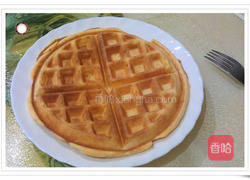 格子松饼的做法图解7