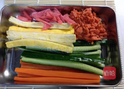 日式海苔寿司卷的做法图解2