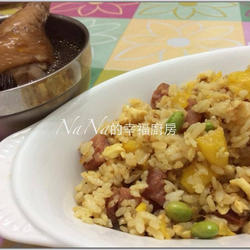 凤梨炒饭的做法[图]