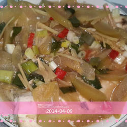 西瓜绵蒸虱目鱼的做法[图]