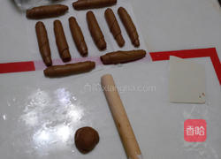 巧克力卷心面包的做法图解4