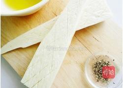 橄榄油椒盐筊白笋的做法图解2