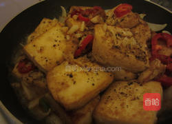 铁板蛋豆腐的做法图解7