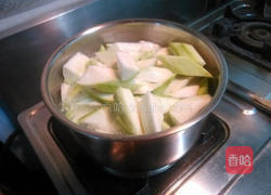 魩仔鱼丝瓜粥的做法图解4