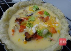 培根洋葱咸派的做法图解9