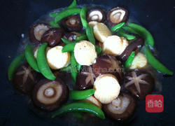 蚝油烩鲜菇的做法图解4