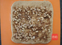 核桃咖啡面包卷的做法图解5