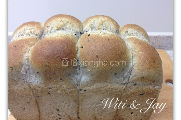 黑芝麻手撕吐司