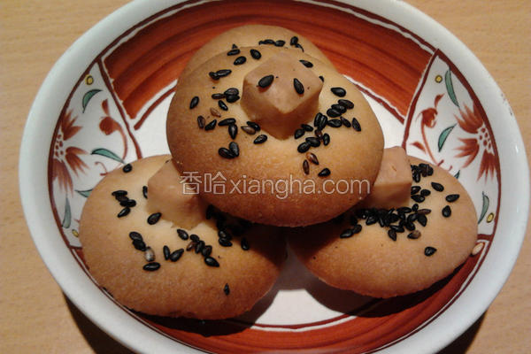 黑芝麻起司咸饼干