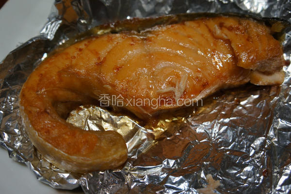 盐烤鲑鱼