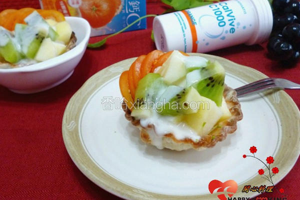 饺皮酸奶沙拉塔