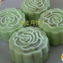 班兰豆沙冰皮月饼的做法[图]