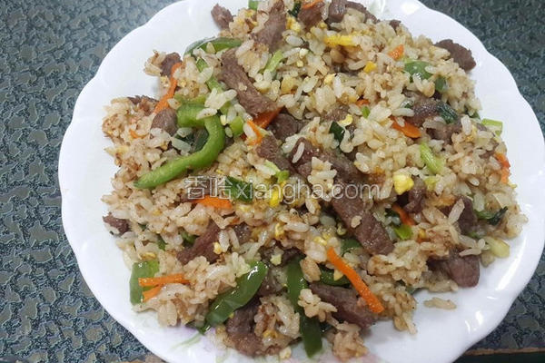 牛肉蛋炒饭