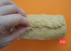 核桃咖啡面包卷的做法图解7