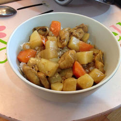 鸡肉咖哩的做法[图]